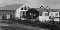 Harrowby Lane Methodist Church's first building on Signal Road Grantham 