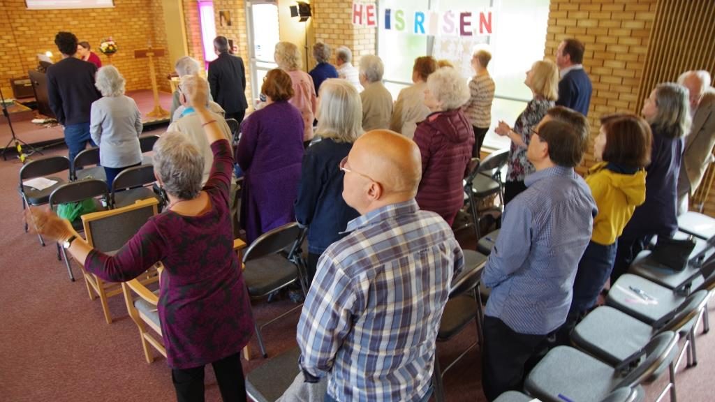 Sunday worship Harrowby Lane Methodist Church Grantham